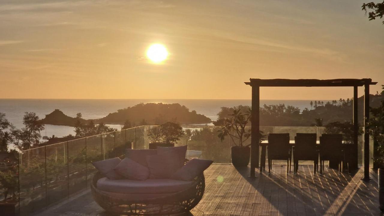 Villa Obsidian, With Staff, Sea View And Walk To Choeng Mon Beach ภายนอก รูปภาพ