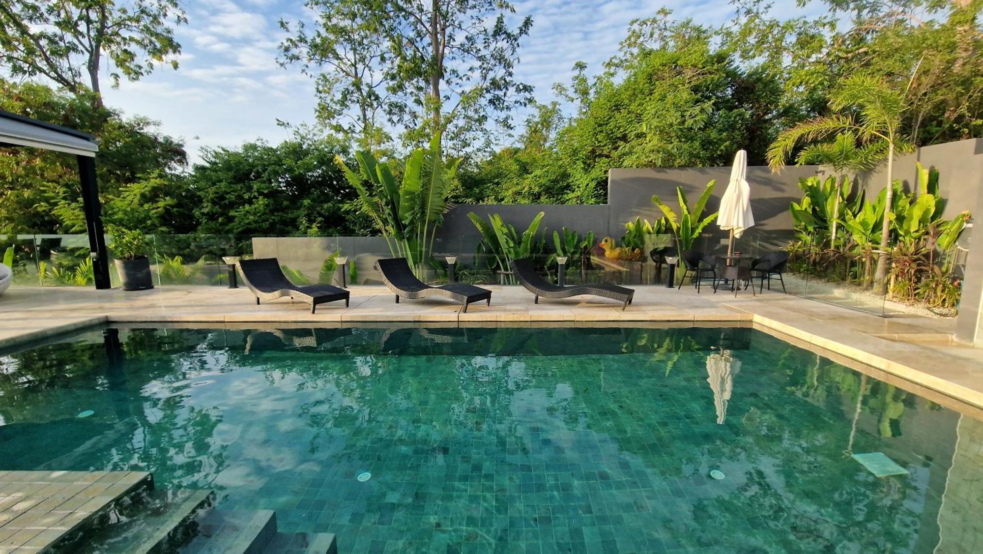 Villa Obsidian, With Staff, Sea View And Walk To Choeng Mon Beach ภายนอก รูปภาพ